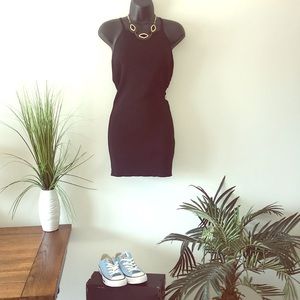 Strap Detail Knit Bodycon Dress 🌸